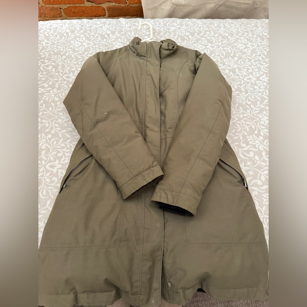 North Face Women’s Down Parka (no hood)
